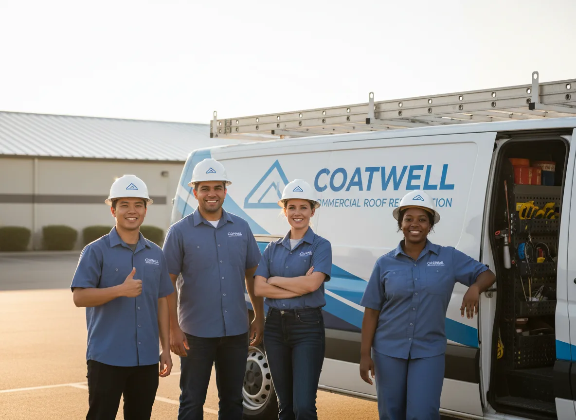 Commercial roof coating company in Oak, NE